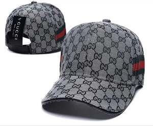 Gucci GG Monogram Web Stripe Canvas Baseball Cap